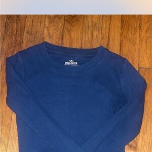 Hollister Deep Blue Baby Tee